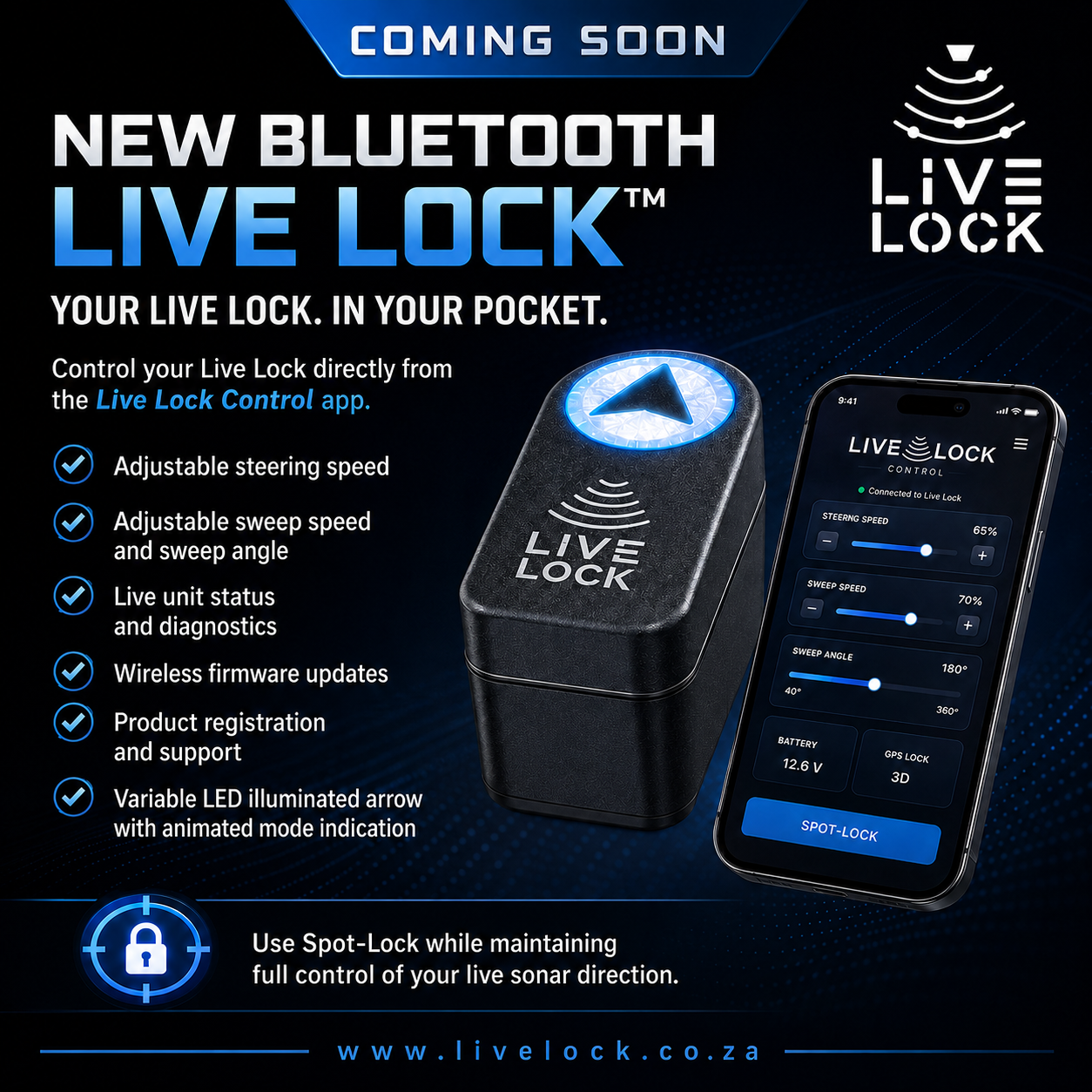 New Bluetooth Live Lock with Live Lock Control app
